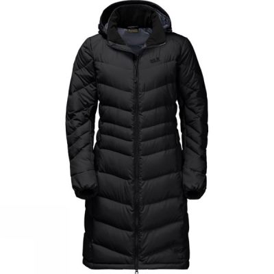 Abrigos Jack Wolfskin Selenium Mujer Negras - Chile XDW329640